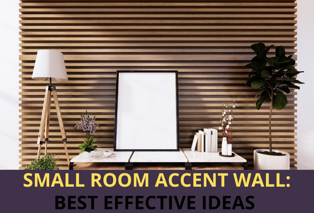 Small room accent wall: best and effective ideas for 2023