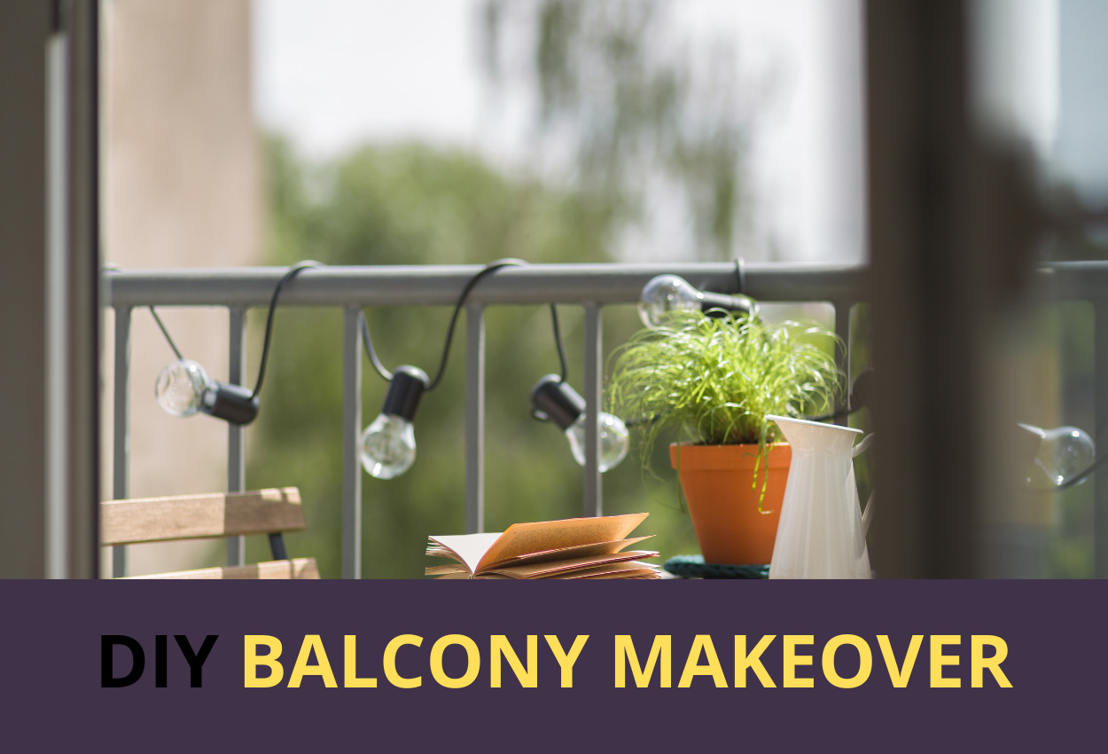 Diy balcony makeover