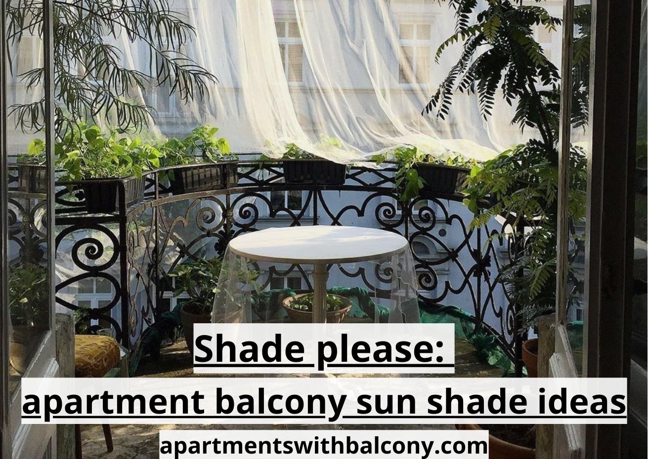 12+ apartment balcony sun shade ideas: the best guide